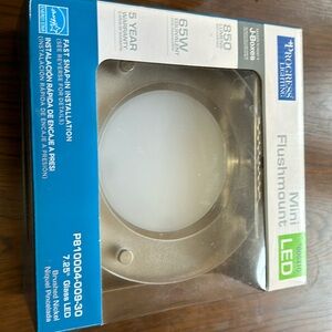 Brand New In Box Progress LightingMini Flushmount LED light